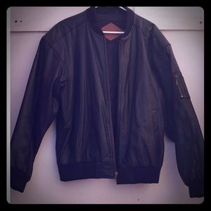Leather Jacket Mens